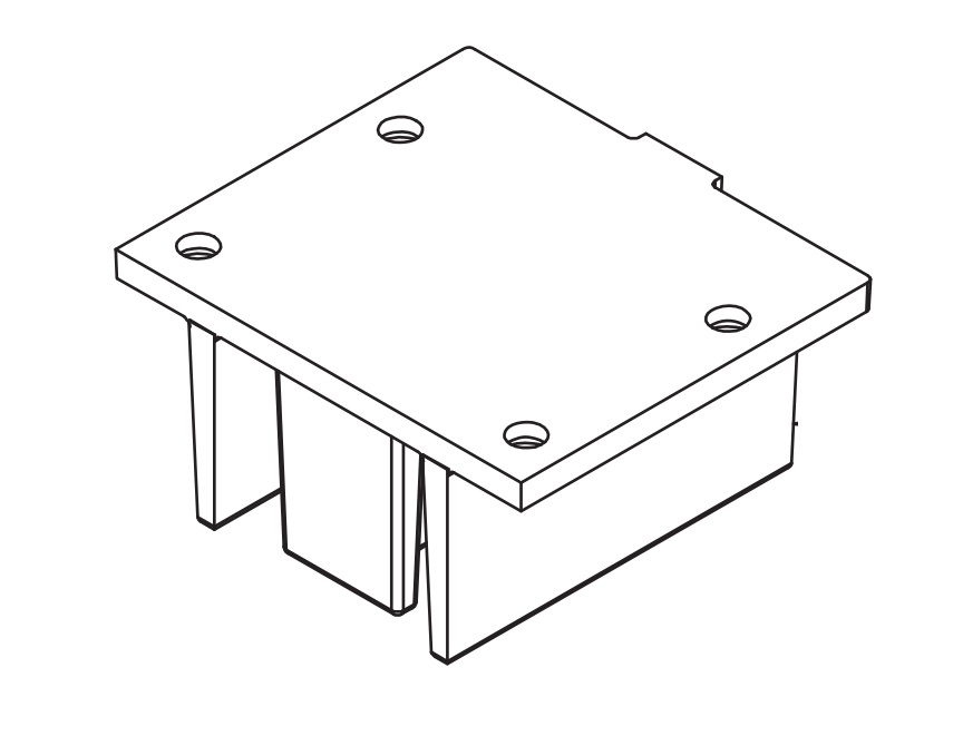 Sargent 98-2190 Mullion Top Retainer Pack 980/12-980 Universal