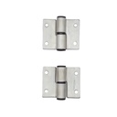 Toilet Partition Hinges RH-In/LH-Out Surface Mounted Set – 13 Gauge Satin Stainless Steel