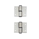 Toilet Partition Hinges LH-In/RH-Out Surface Mount Set – 13 Gauge Satin Stainless Steel