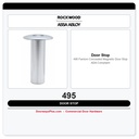 Rockwood 495 Fantom Concealed Magnetic Door Stop – ADA Compliant