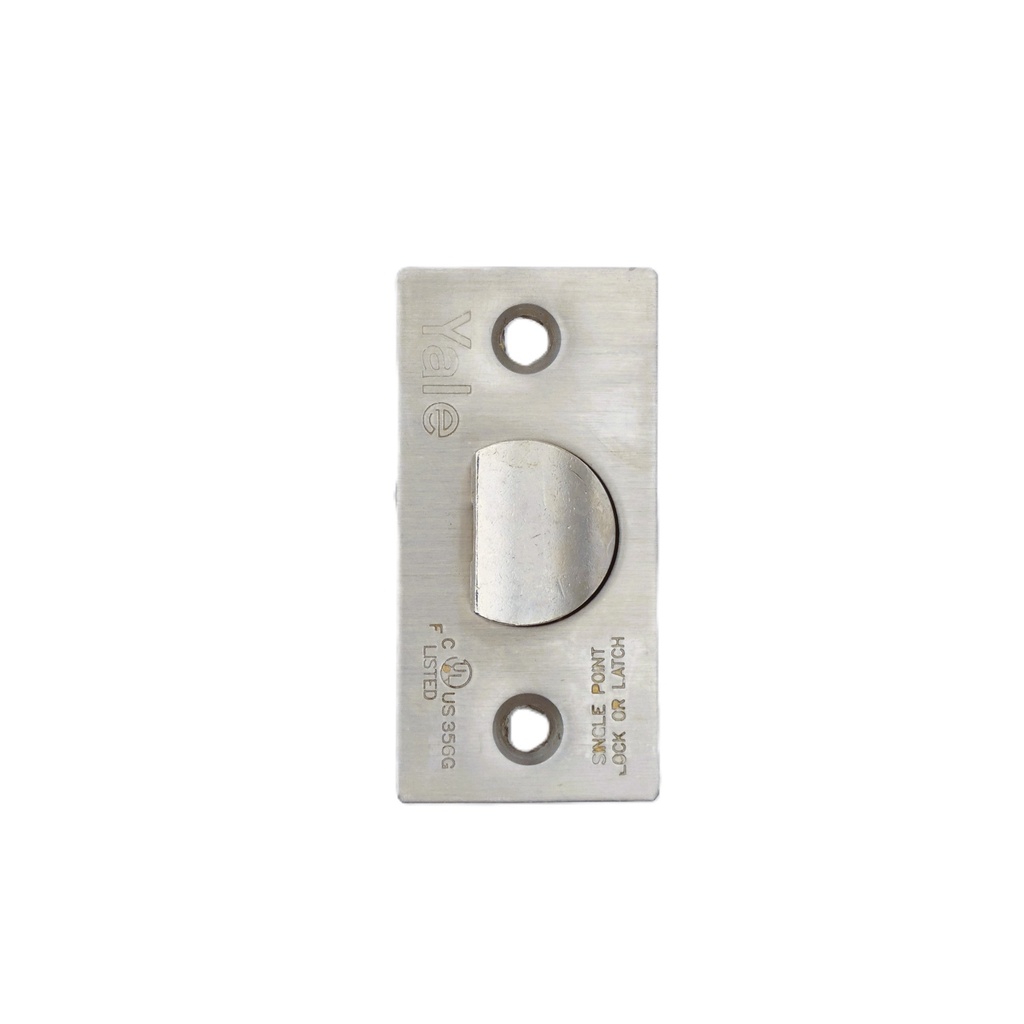 Accentra MCP234-630 Plain Unguarded Latchbolt | 2-3/4" Backset | Satin Stainless