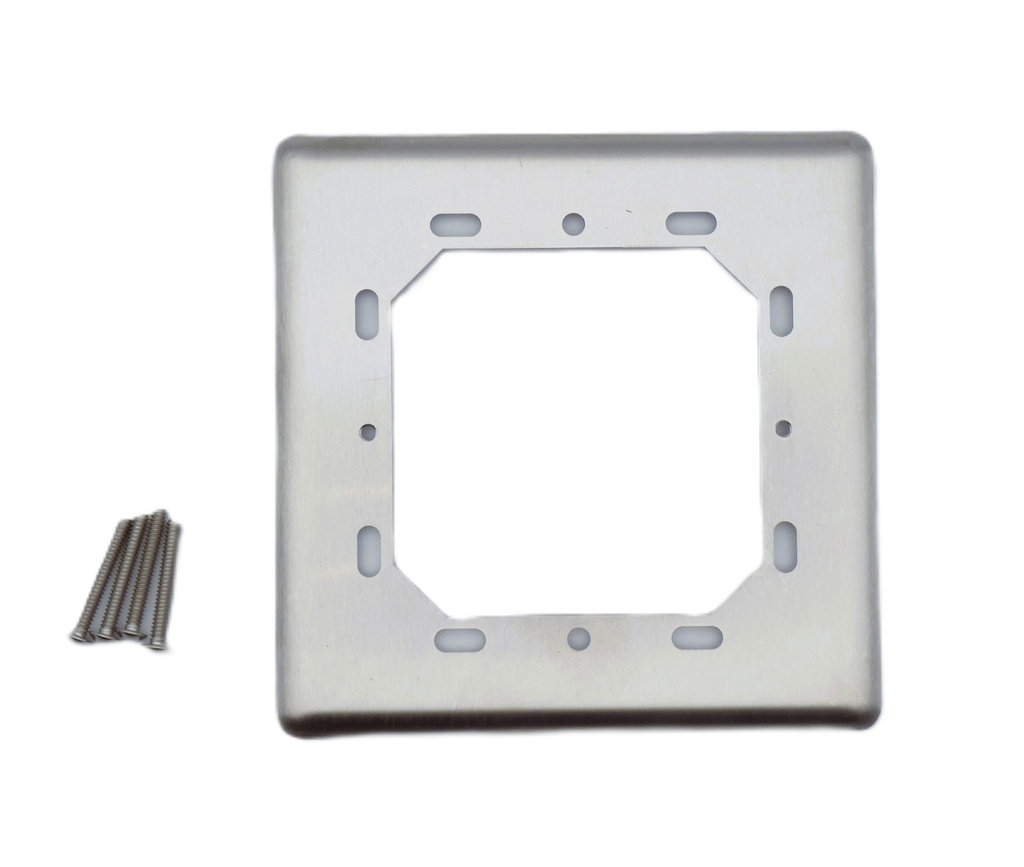 Hager 2-659-0241 Universal Backplate Double Gang Adapter for 4.5" RTE Actuators