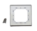 Hager 2-659-0241 Universal Backplate Double Gang Adapter for 4.5" RTE Actuators