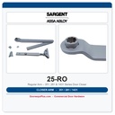 Sargent 25-RO Regular Arm – 351, 281 & 1431 Series Door Closer