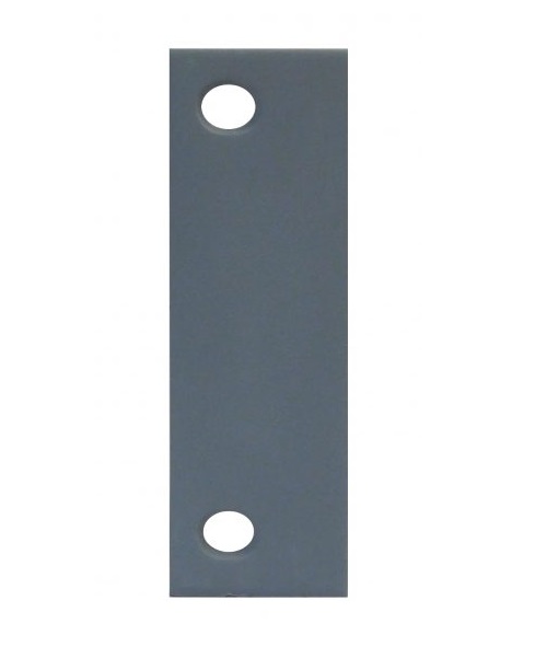 Don-Jo FF-50 Frame Hinge Filler Plate 5" x 1-5/8" Grey Prime Steel