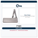 PDQ 7101 Commercial Door Closer – BC Parallel Arm Tri Pack