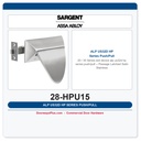 Sargent 28-HPU15 ALP US32D HP Series Push/Pull Passage Latchset Satin Stainless