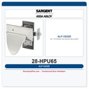 Sargent 28-HPU65 ALP US32D | HP Series Push/Pull Privacy Latchset