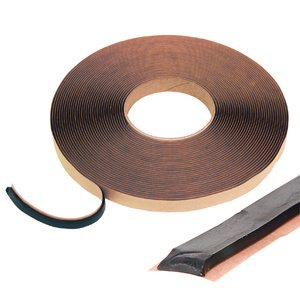 CRL GT104 Black Butyl Glazing Tape 3/8" x 1/16" x 50 ft Roll – AAMA Certified