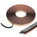 CRL GT104 Black Butyl Glazing Tape 3/8" x 1/16" x 50 ft Roll – AAMA Certified