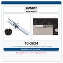 Sargent 10-3634 Extended SFIC Tailpiece – 10X Line, 2-1/4" Door