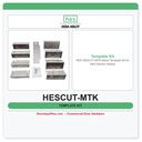 HES HESCUT-MTK Metal Template Kit for HES Electric Strikes
