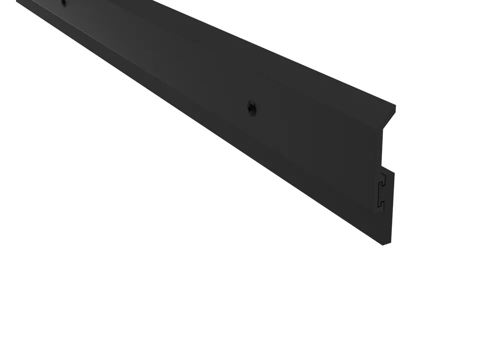 Pemko 315BSPN Sill Sweep with Neoprene Insert - Black Suede Powder Coat Finish
