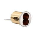 Accentra 1212 LFIC 6-Pin Rim Cylinder Housing Less Core | Large Format Interchangeable Core