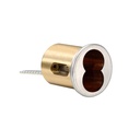 Accentra 1212B LFIC 7-Pin Rim Cylinder Housing Less Core