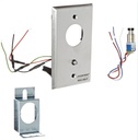 Securitron MKA Mortise Key Switch Alternate SPDT Single Gang Bi-Color LED 12/24V Less Cylinder
