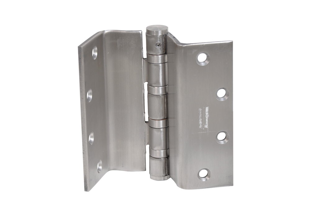 McKinney T4A3795 5" Heavy Weight Swing Clear Ball Bearing Hinge | US26D Satin Chrome | NRP | ANSI A8121