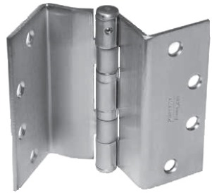 McKinney TA4895 4-1/2" Swing Clear Ball Bearing Hinge | US26D Satin Chrome | Beveled Door | NRP | ANSI A8122