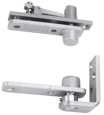 McKinney EP-5J Jamb Mount Center Hung Pivot Set | US26D Satin Chrome