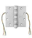 McKinney T4A3786 CC8 Heavy Weight Electric Hinge 5"x4-1/2" US26D Satin Chrome