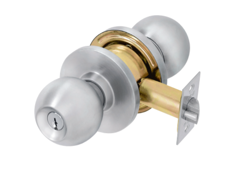 PDQ SV126 CQ Grade 2 Passage Knob Latchset | Commercial Cylindrical