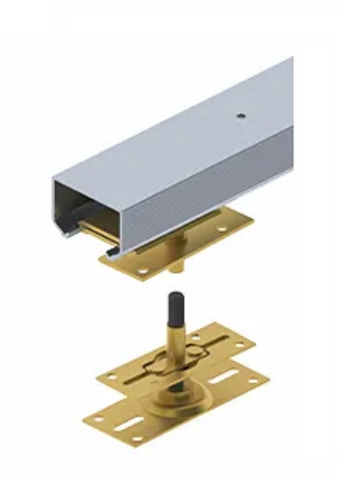 Hager 9570RC Heavy Duty Bi-Fold Sliding Door Track Set | 125 lb