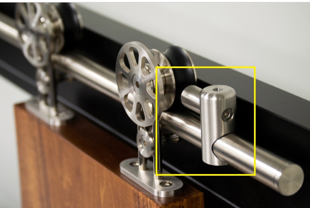 Hager 1-269-8650 32D Barn Door Cushion Stop