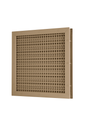 Rockwood LV-WS Hurricane & Windstorm Rated Metal Door Louver — 1-3/4" Exterior, HVHZ Approved