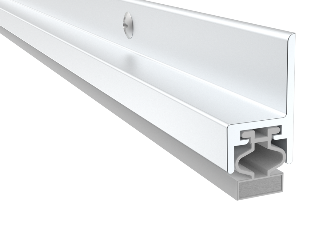 Pemko 2815CM Magnetic Weatherstrip – Aluminum | Frame Head Smoke & Door Seal
