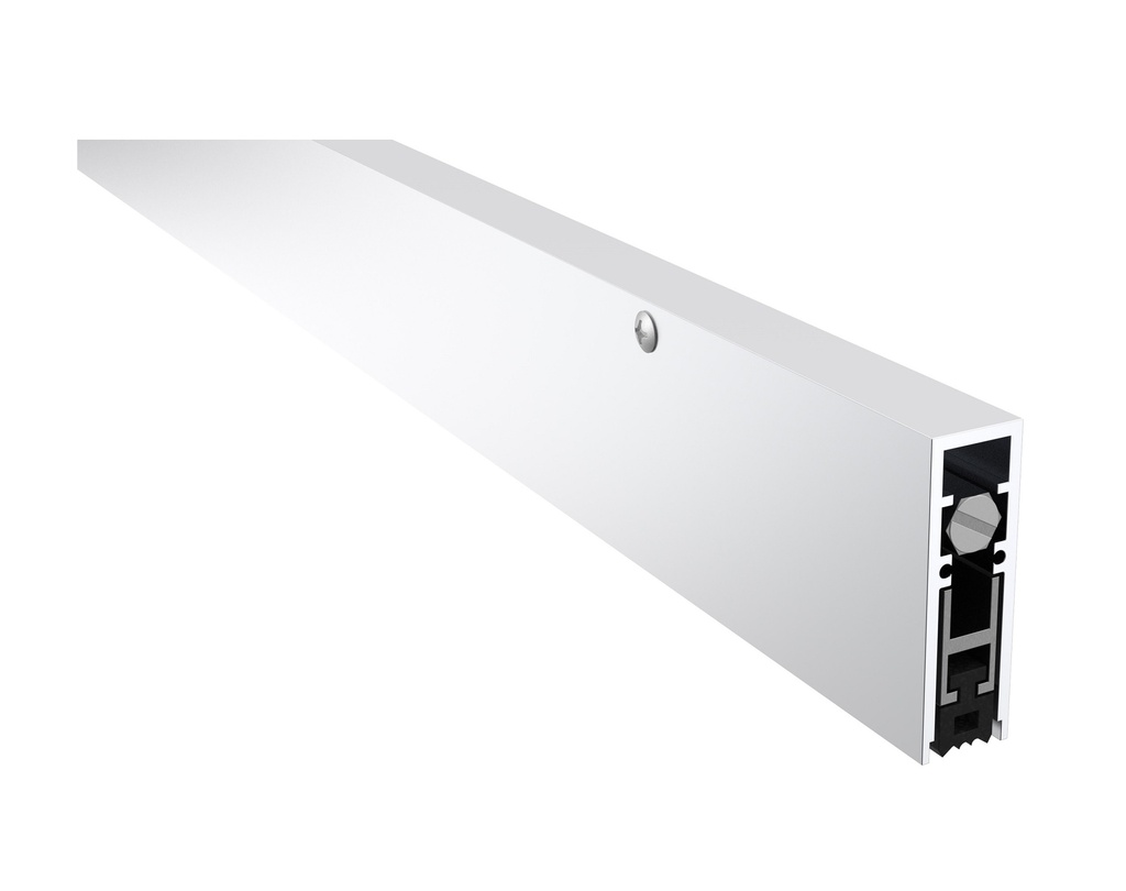 Pemko 4131CRL Fire-Rated Automatic Door Bottom, Clear Aluminum