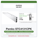 Pemko STC4131CPK Fire & Acoustic Automatic Door Bottom | UL 10C | Aluminum