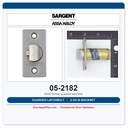 Sargent 05-2182 Guarded Latchbolt – 2-3/4" Backset | 6500 Series OEM Replacement