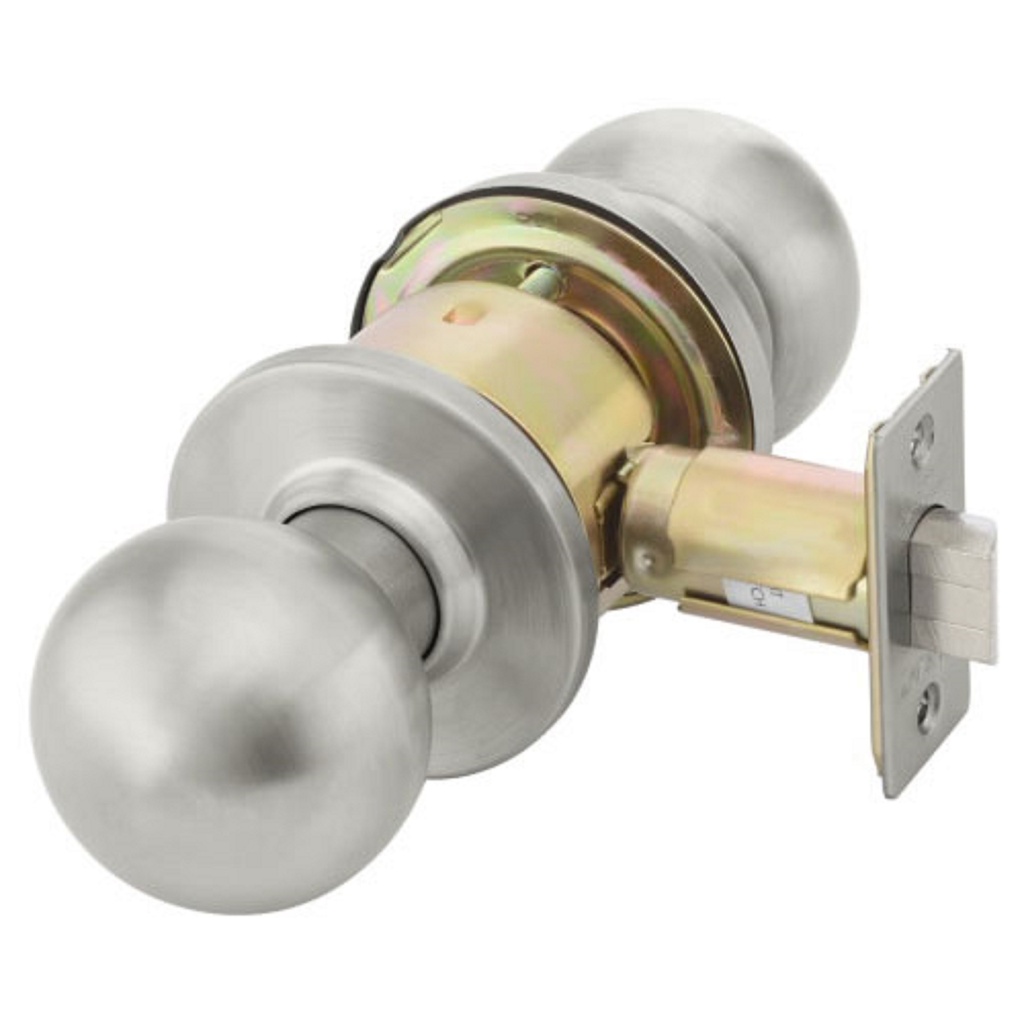 Accentra CA 4601YC Grade 2 Passage Knob Latch | Satin Chrome
