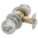 Accentra CA 4607YC Grade 2 Office Entry Knob Lockset – Satin Chrome (US32D)