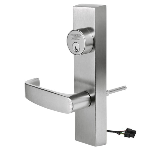 Sargent 775-8 ETL 24VDC Fail Safe Electrified Outside Exit Lever Trim US26D — 8800 Series