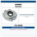 Sargent 10-3048 Inside Rose Spring Assembly | 10-Line 2003–2023 Series