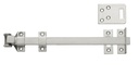 Rockwood 582-12 12" Stainless Steel Surface Bolt with Padlock Bracket US32D