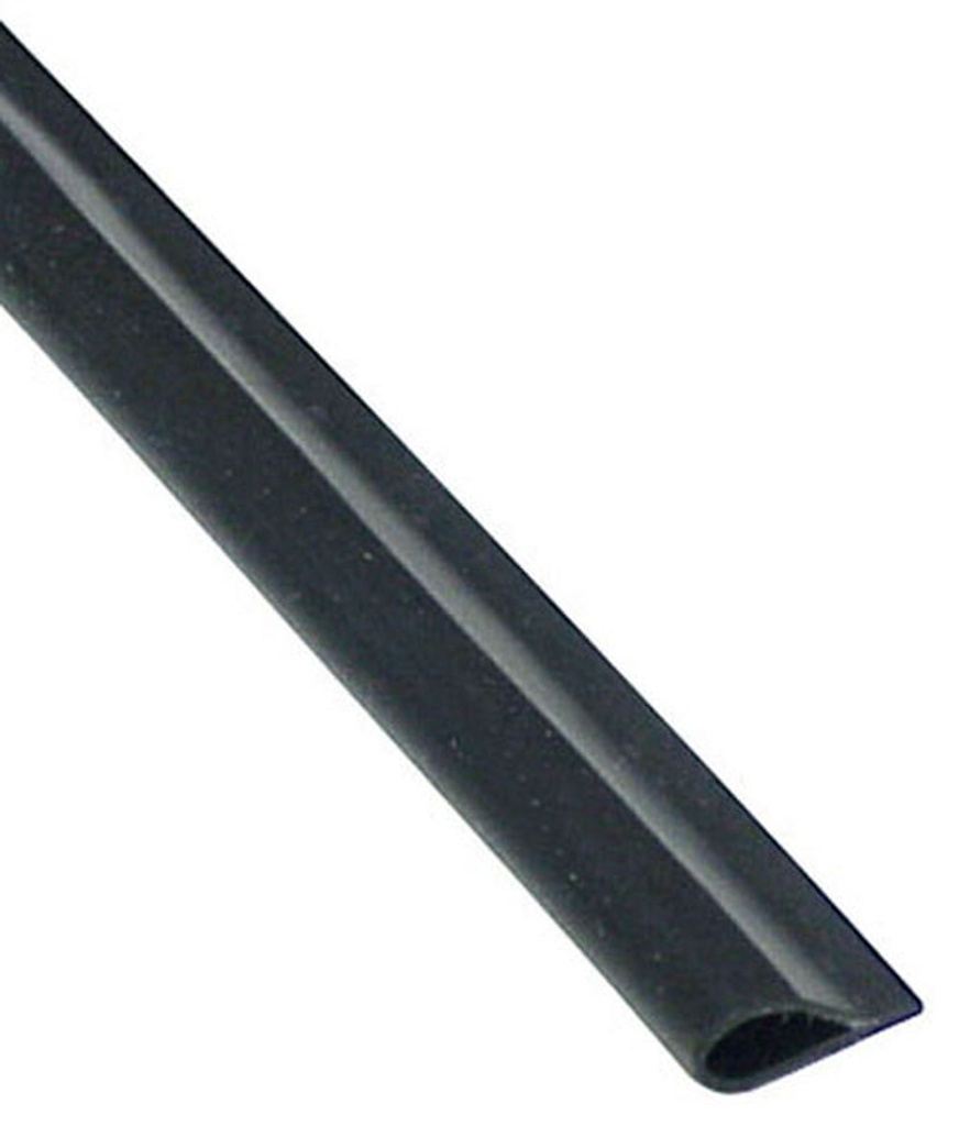 Pemko S88BL SiliconSeal 1/4" Bulb Perimeter Gasket – Black | UL 10C / UL 1784 Fire & Smoke Rated