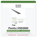 Pemko HSS2000 Intumescent Fire & Smoke Seal – Graphite | UL 10C Category G Edge Seal