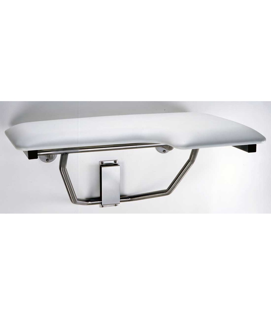 Bobrick B-518 Folding Padded Shower Seat – Left Hand