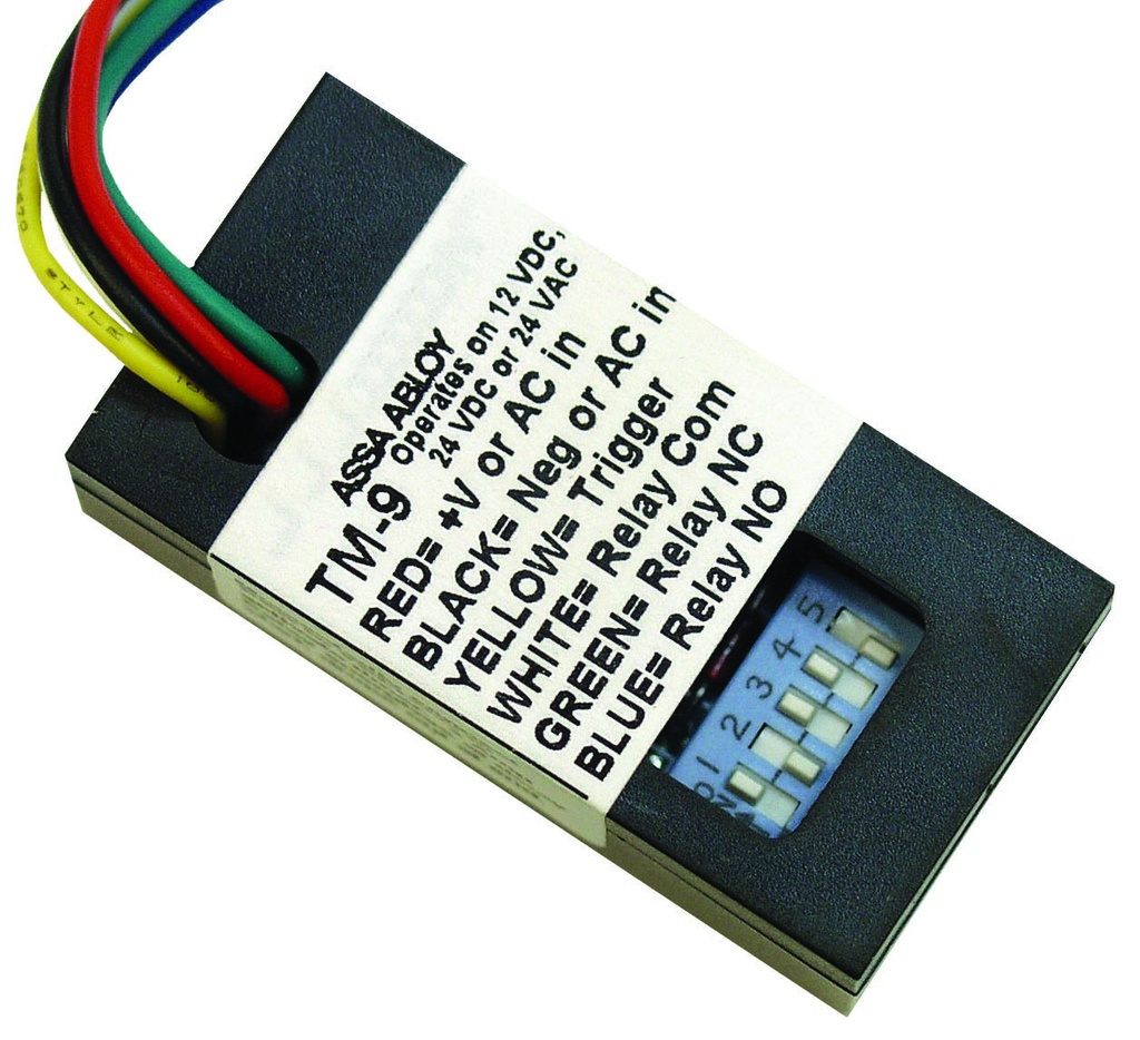 Securitron TM-9 Time Master II Multi-Function Timer, 1-255 seconds