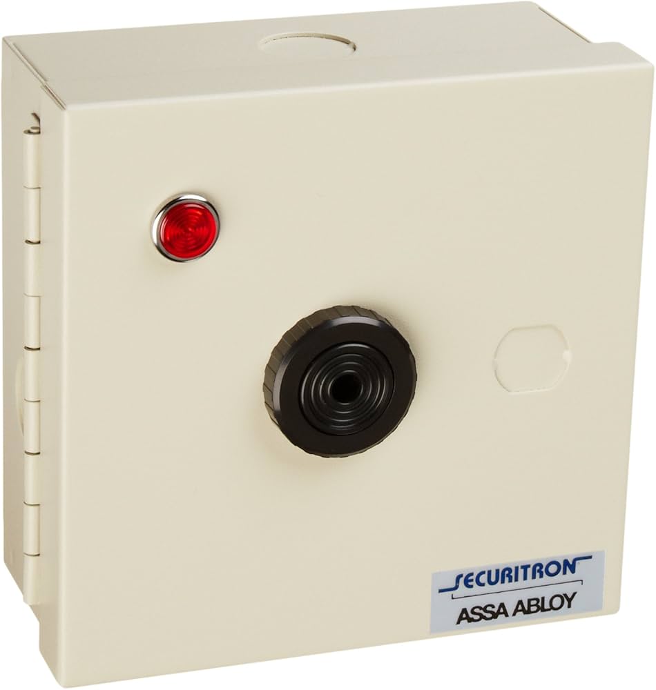Securitron BA-DPA Door Prop Alarm | 12/24VDC, 3 SPDT Relays, Piezo Sounder