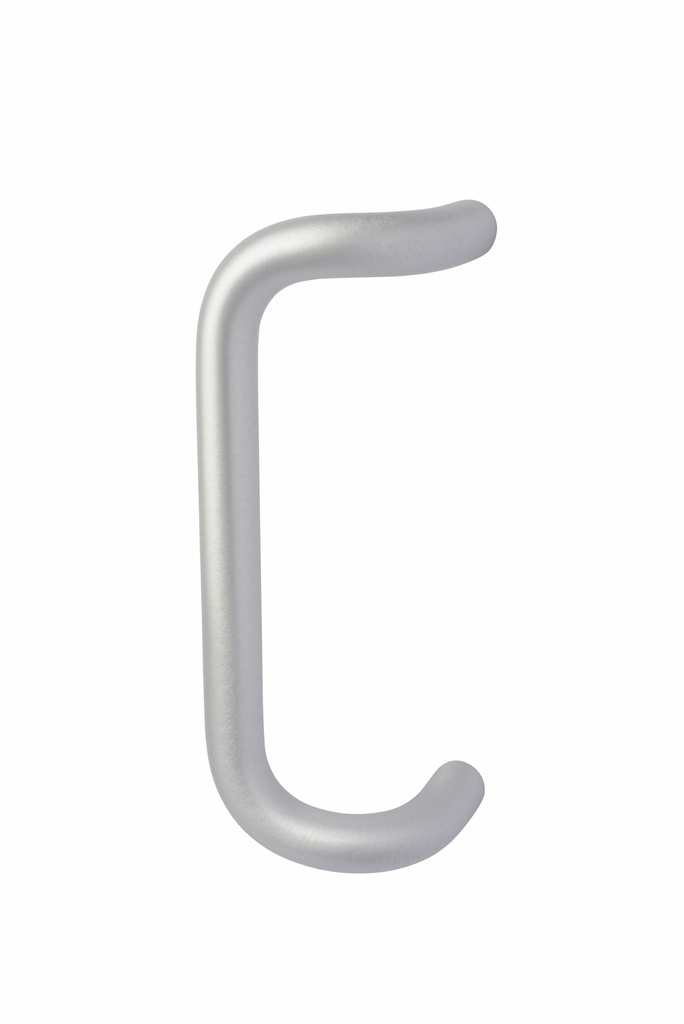 Rockwood BF157 Offset Pull Handle | 1" Dia, 10" CTC, Solid Aluminum