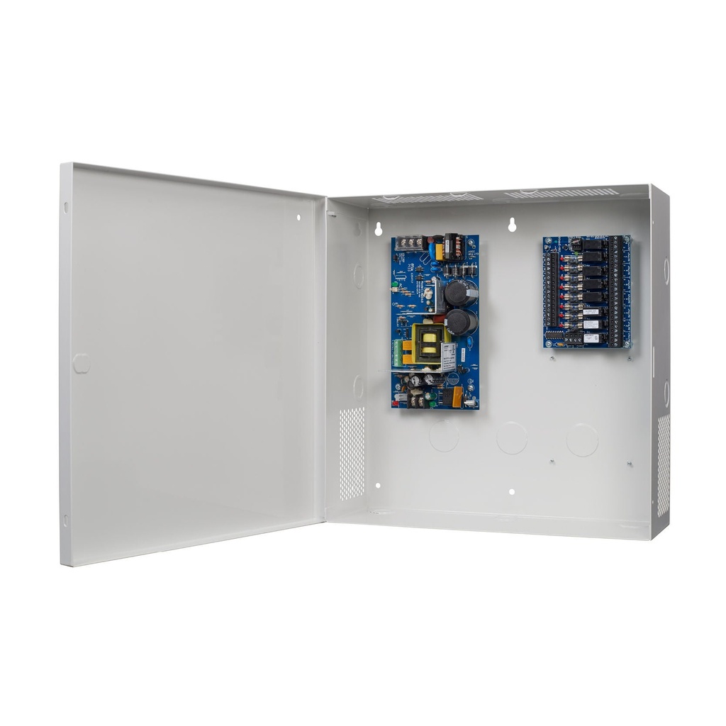 Securitron AQD6 6-Amp 12/24VDC Dual Voltage Switching Access Control Power Supply