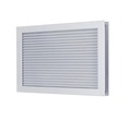 NGP L-A700-BF Aluminum No-Vision Commercial Door & Partition Louver | 55% Free Area