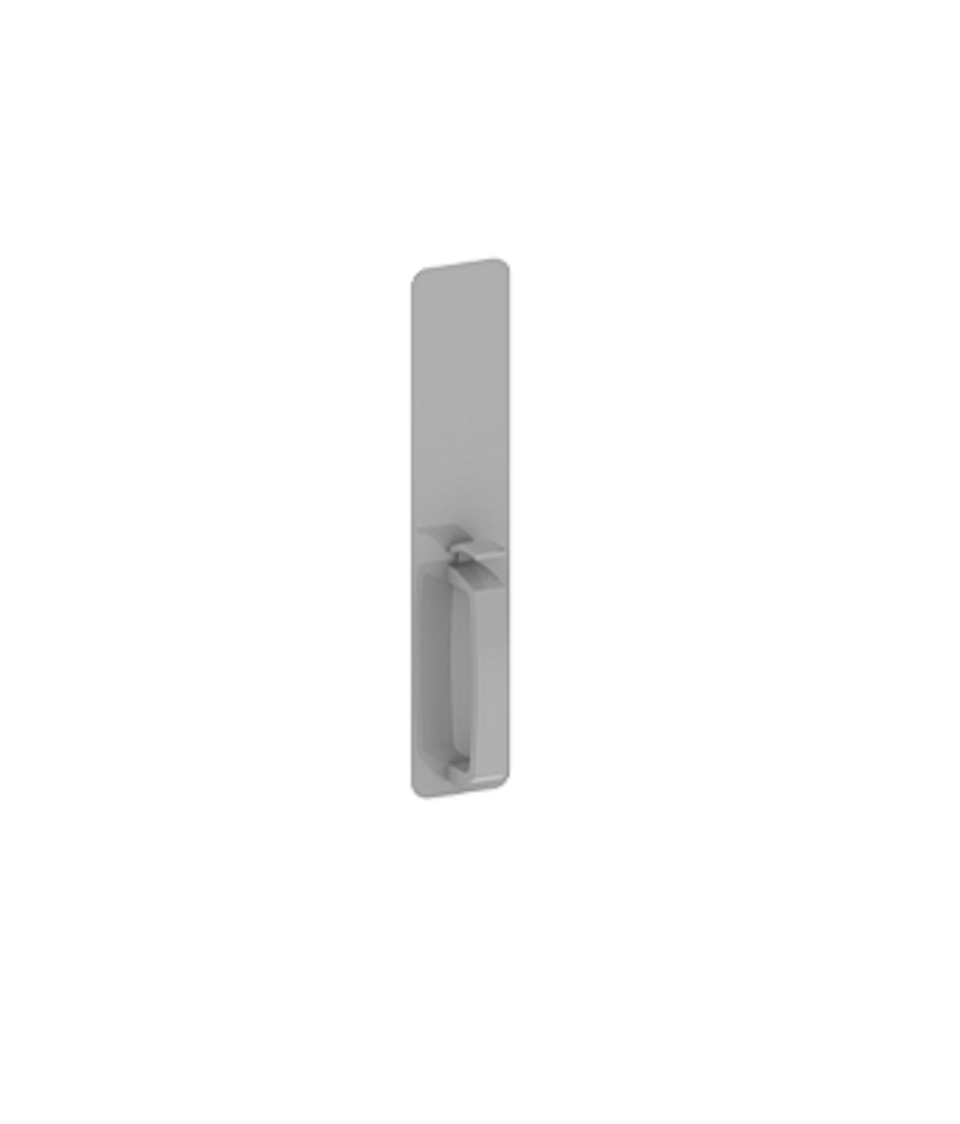 Hager 47BT Exit Trim Thumbpiece Passage 32D Satin Stainless