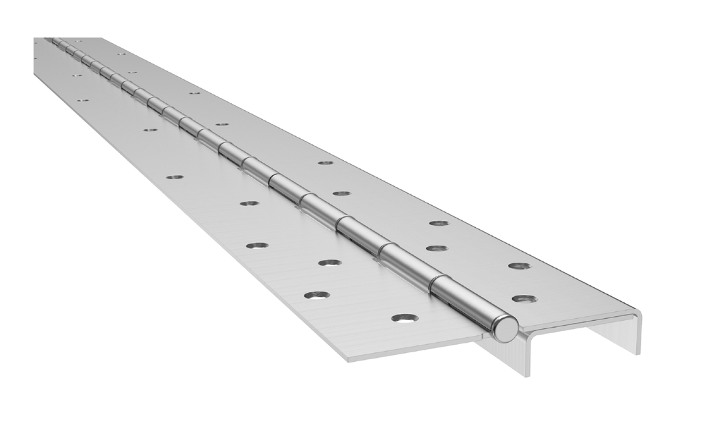 Markar HG305 Stainless Steel Hinge Guard Continuous Hinge | 300 Series | UL Fire Rated | Grade 1