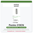 Pemko 319CN Neoprene Weatherstrip & Sound Seal – Aluminum 3'0"x7'0" Set