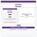 Accentra 723 Shim Kit to Clear Glass Molding - 7100 Series Rim, Mortise and CVR