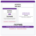 Accentra 757FWS Rim Strike for Windstorm Devices 7150(F)WS and 7250M(F)WS